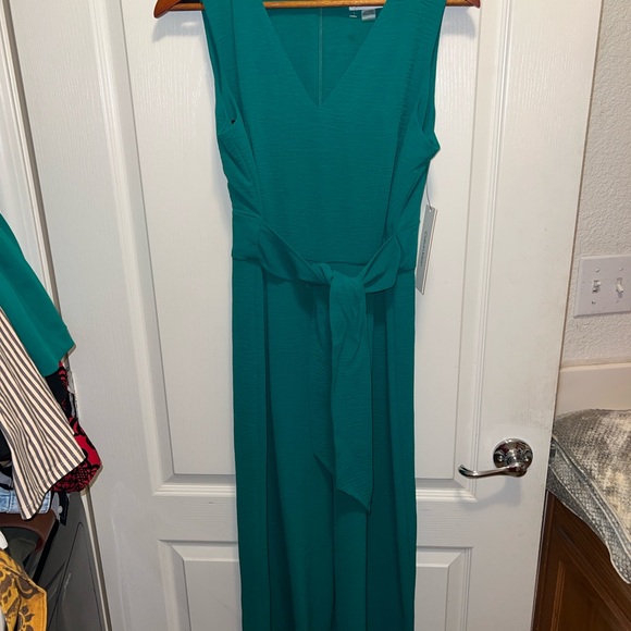 Calvin Klein Pants - Calvin Klein Green Sleeveless Sheath jump suit
